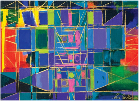 신미혜, 유니버스.<갤러리아람 제공>